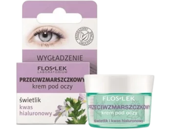 Zdjęcie produktu FLOS-LEK przeciwzmarszczkowy krem pod oczy ze świetlikiem i kwasem hialuronowym