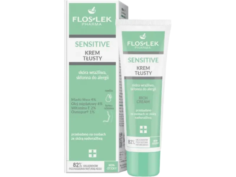 Flos-Lek Sensitive krem tłusty