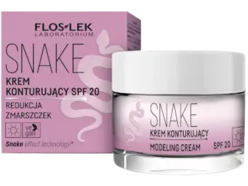 Flos-Lek Skin Care Expert Snake konturujący na dzień SPF 20, krem