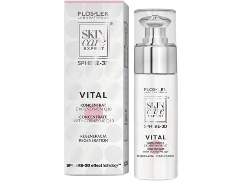 Flos-lek Skin Care Expert Sphere-3D Vital koncentrat z koenzymem Q10, serum