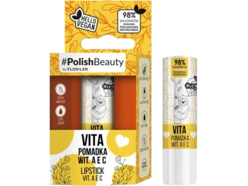Zdjęcie produktu Flos-Lek Vege Lip Care Vita z witaminami A, E i C, pomadka