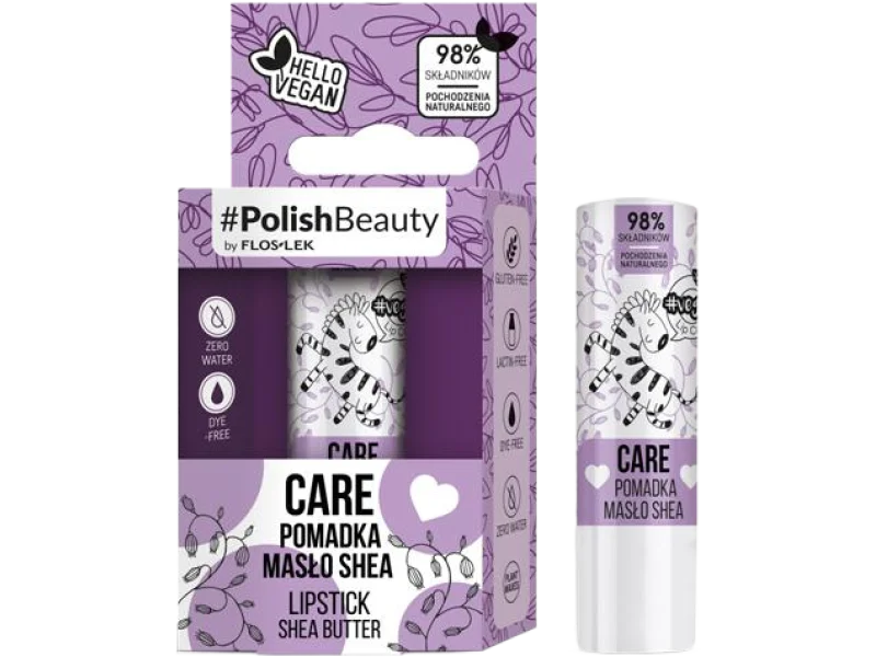 Flos-Lek Vege Lip Care z masłem shea, pomadka
