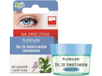 Zdjęcie produktu FLOS-LEK Żel ze świetlikiem do powiek i pod oczy, żel