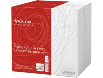 Zdjęcie produktu Floslek Hyaluron Anti-Aging serum przeciwzmarszczkowe + krem przeciwzmarszczkowy na dzień, zestaw