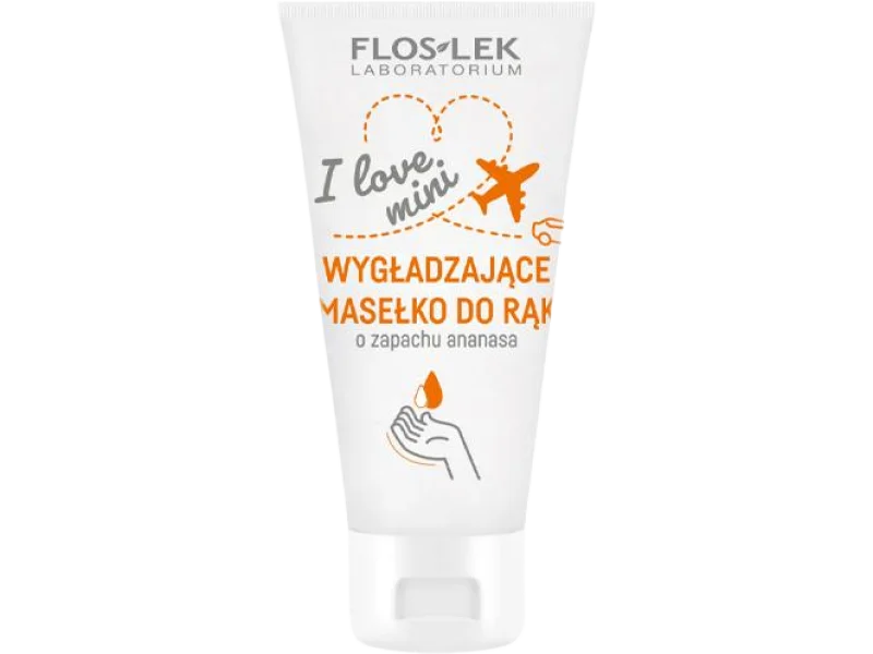 FLOSLEK I love mini wygładzające masełko do rąk, zapach ananasa