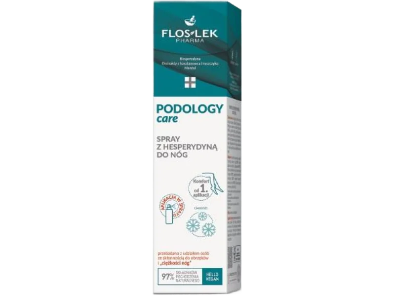 Floslek Podology Care do nóg z hesperydyną, spray