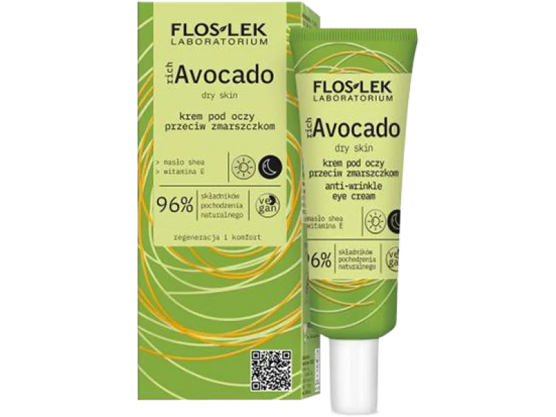Floslek richAvocado krem pod oczy przeciw zmarszczkom