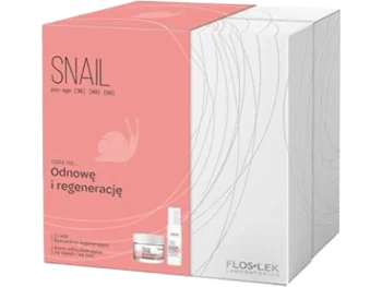 Zdjęcie produktu Floslek Snail Elixir koncentrat + regenerujący krem odbudowujący na dzień i na noc, serum