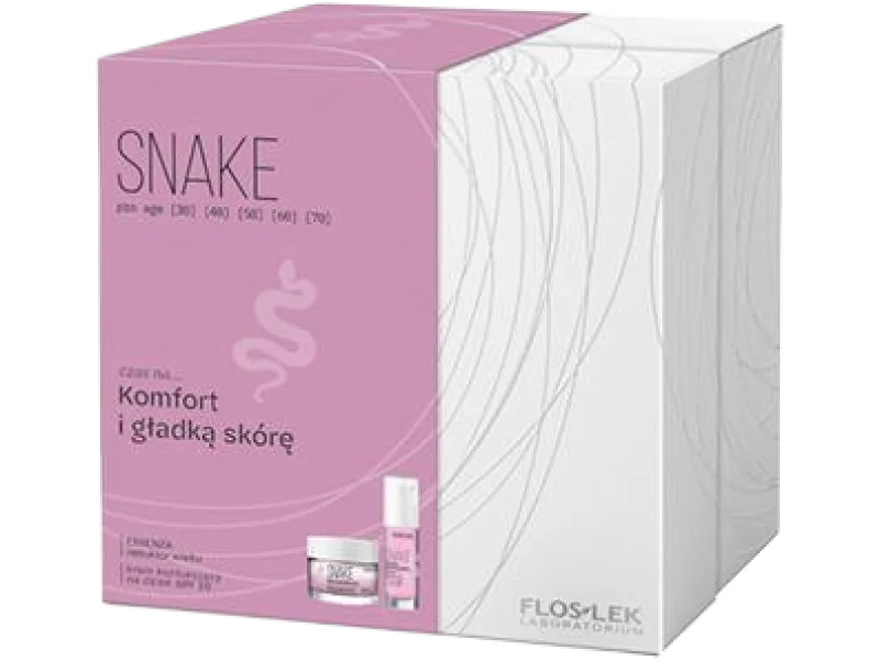 Floslek Snake Essenza zestaw reduktor wieku + krem konturujący na dzień SPF 20
