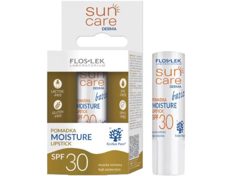 FLOSLEK Sun Care Derma Moisture SPF 30, pomadka