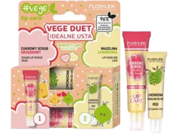 Zdjęcie produktu FLOSLEK Vege Duet idealne usta, scrub + wazelina