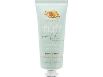 Zdjęcie produktu Fluff nawilżający sorbet do rąk, smak pomarańcza z wanilią, krem