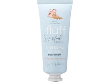 Zdjęcie produktu Fluff Superfood nawilżająca śmietanka do ciała brzoskwinia z karmelem, krem