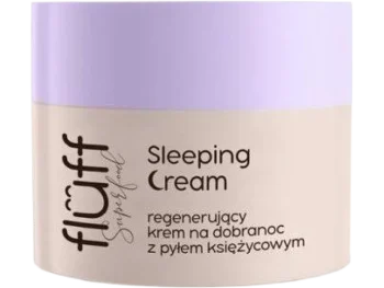 Zdjęcie produktu Fluff Superfood Sleeping Cream regenerujący na dobranoc z pyłem księżycowym, krem