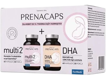 Zdjęcie produktu ForMeds Prenacaps multi 2 + DHA po 13. tygodniu ciąży, kapsułki