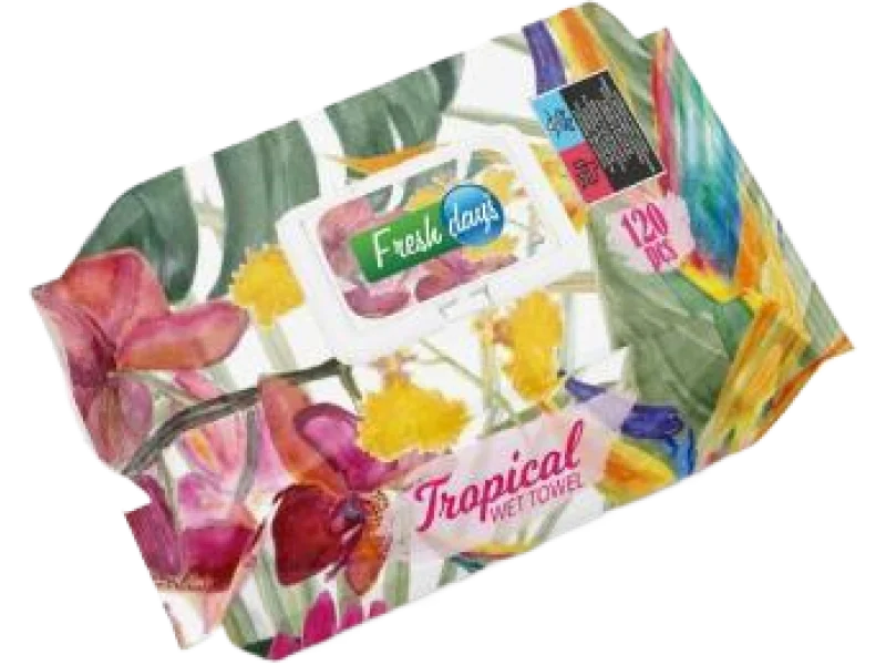 Fresh Baby Tropical różowe, chusteczki