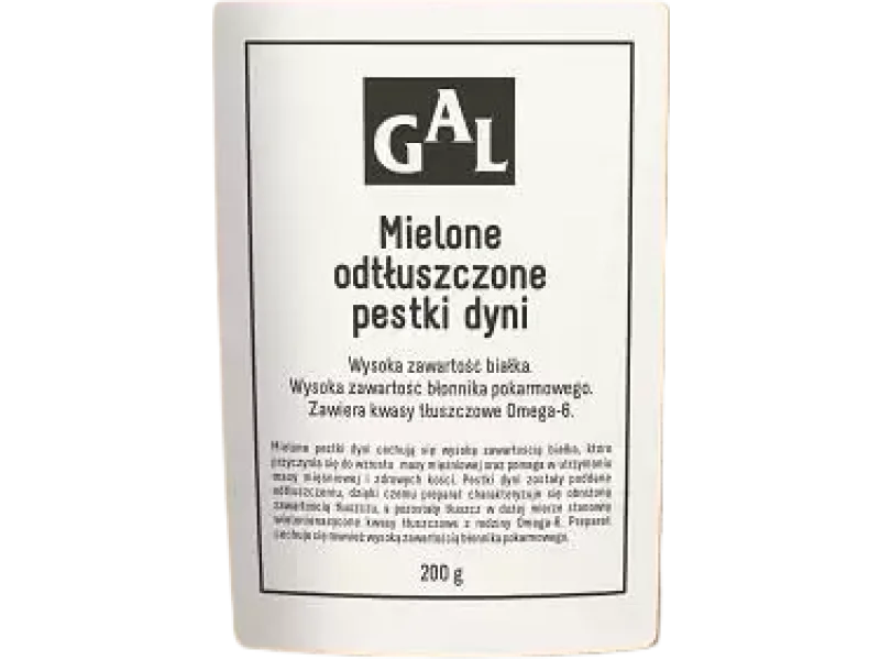 GAL Mielone odtłuszczone pestki dyni, proszek