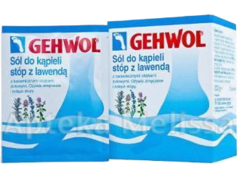 GEHWOL Sól do kąpieli stóp z lawendą