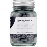 Georganics, naturalne tabletki do mycia zębów, activated charcoal
