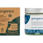 Georganics, organiczna pasta do zębów z fluorem w słoiku, English Peppermint