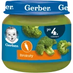 Gerber brokuły dla niemowląt po 4. miesiącu, przecier