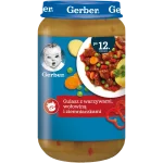 GERBER JUNIOR obiadek gulasz z warzywami wołowiną i ziemniaczkami