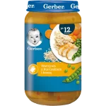GERBER JUNIOR obiadek warzywa z kurczakiem i kaszą
