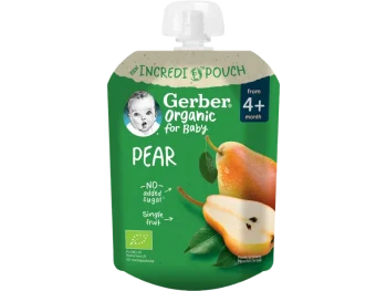 Zdjęcie produktu Gerber Organic for baby deserek gruszka po 4. miesiącu, mus
