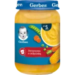 GERBER Zupka jarzynowa z cielęcinką