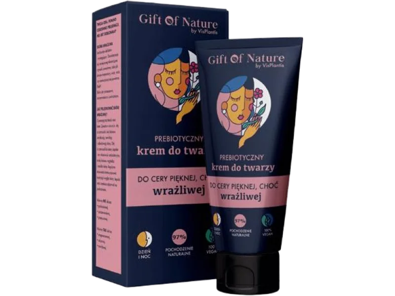 Gift Of Nature prebiotyczny krem do twarzy do cery wrażliwej