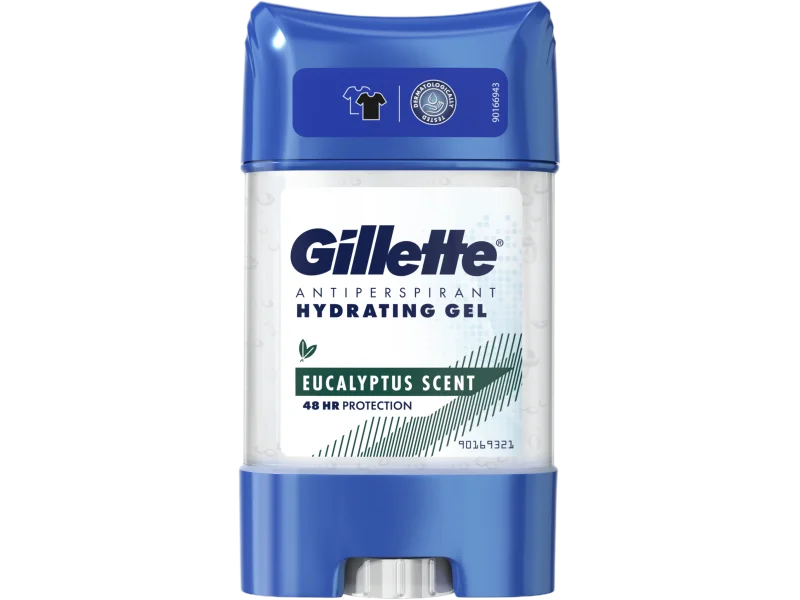 Gillette Antiperspirant gel eucalyptus, żel