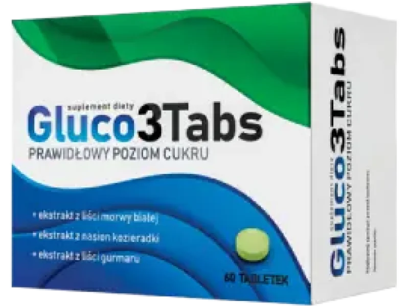 Gluco3Tabs, tabletki