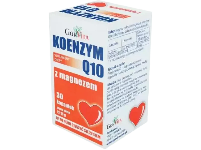 GorVita Koenzym Q10 z magnezem, kapsułki