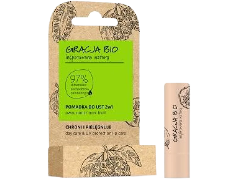 Gracja Bio 2w1, owoc noni, pomadka