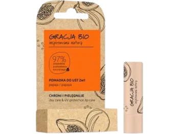 Zdjęcie produktu Gracja Bio pomadka do ust 2w1 papaja