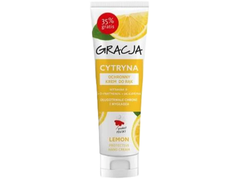 Gracja cytryna ochronny krem do rąk