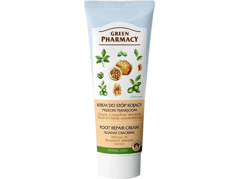 Green Pharmacy krem do stóp gojący przeciw pęknięciom