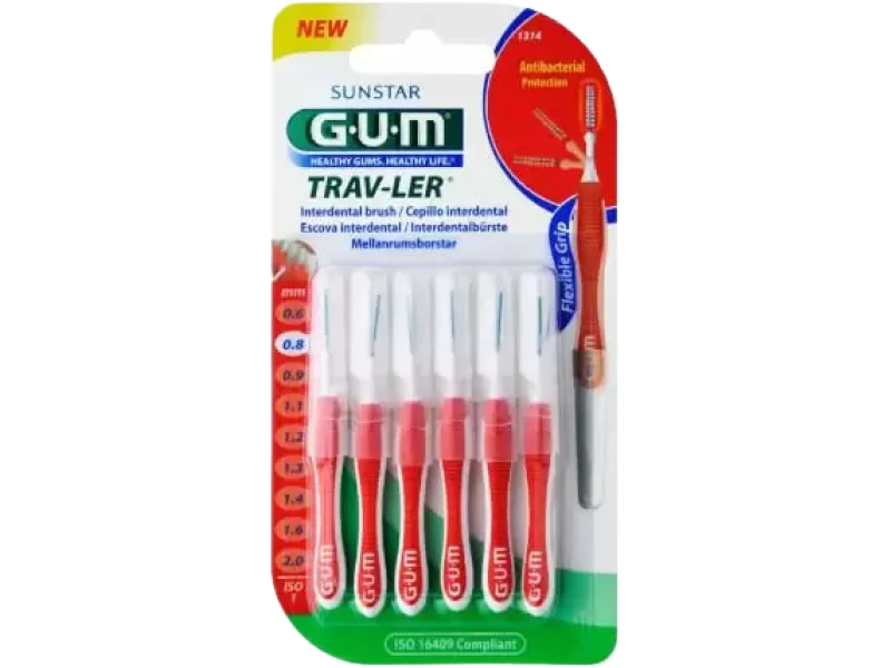 GUM Trav-Ler, szczoteczka