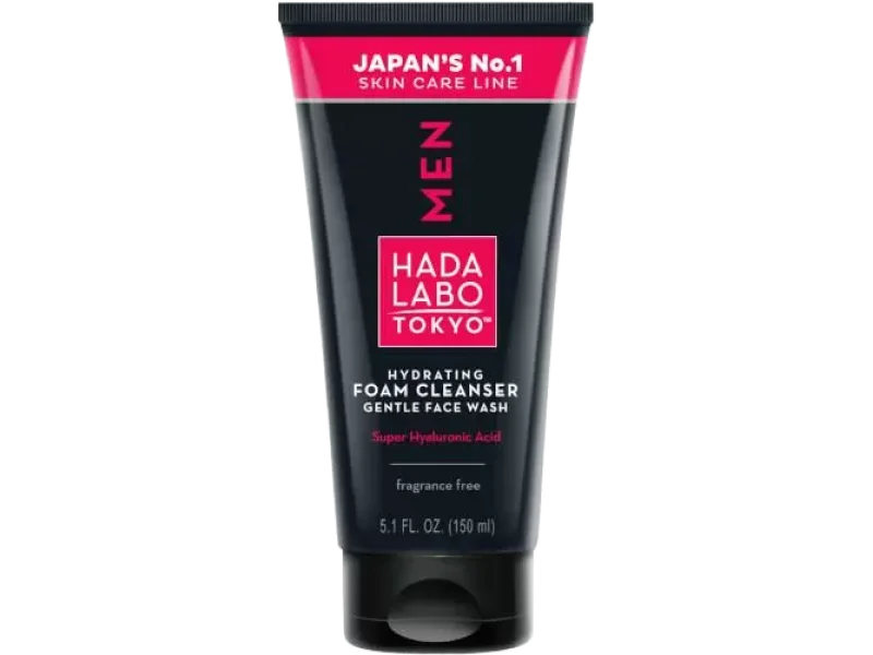 Hada Labo Tokyo Men krem-pianka oczyszczająca do mycia twarzy dla mężczyzn