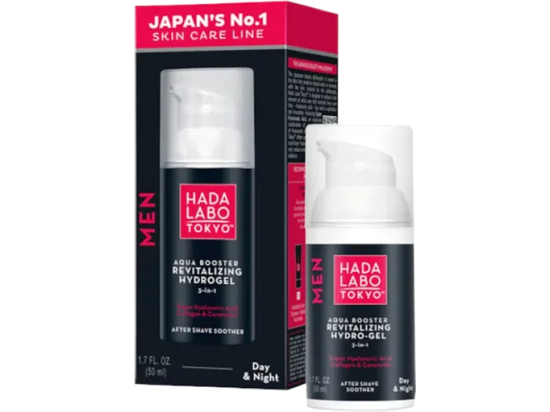Hada Labo Tokyo Men nawilżająco-rewitalizujący na dzień i na noc dla mężczyzn, żel