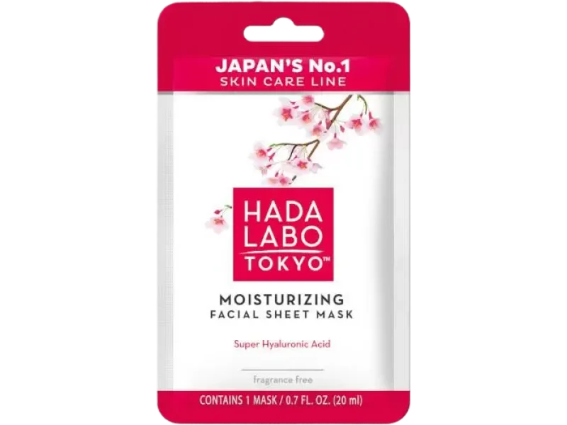 Hada Labo Tokyo White głęboko nawilżająca maska na tkaninie