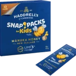 Haddrell’s Manuka Snap Pack Kids UMF 5+ MGO83+, saszetki