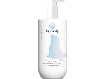 Zdjęcie produktu Hagi Baby naturalny żel do ciała i włosów z olejem ze słodkich migdałów