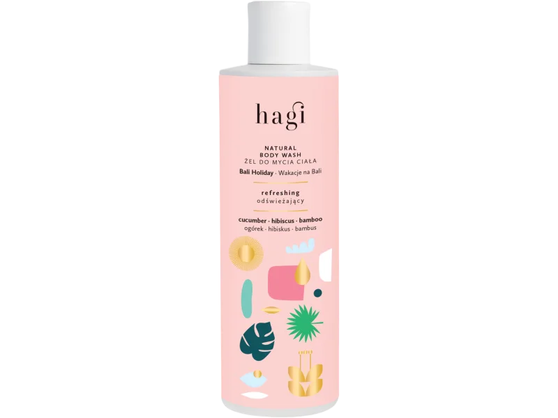 Hagi naturalny żel do mycia Wakacje na Bali, żel na skórę
