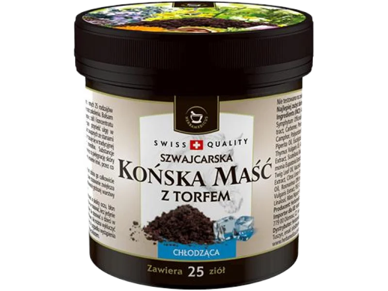 Herbamedicus końska maść z torfem chłodząca