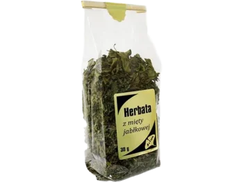 Zdjęcie produktu Herbata z mięty jabłkowej, zioła do zaparzania