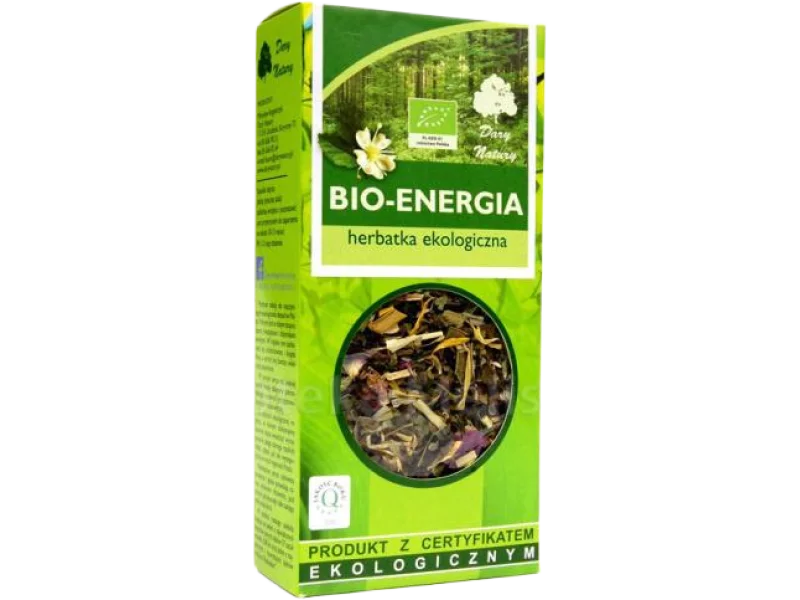 Herbatka Bio-energia EKO, zioła do zaparzania