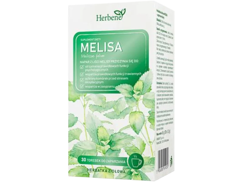Herbene Melisa, zioła do zaparzania