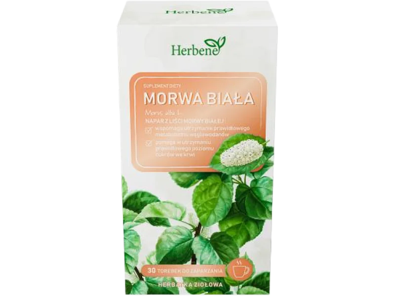 Herbene Morwa biała, zioła do zaparzania