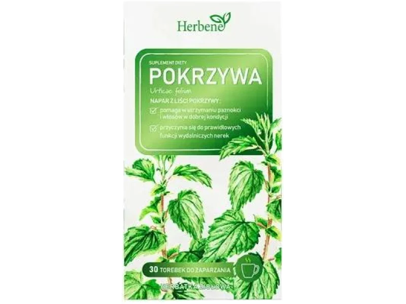 Herbene pokrzywa, saszetki